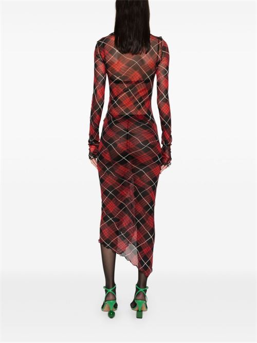 Tartan midi dress JEAN PAUL GAULTIER | 2431FRO230T568300001